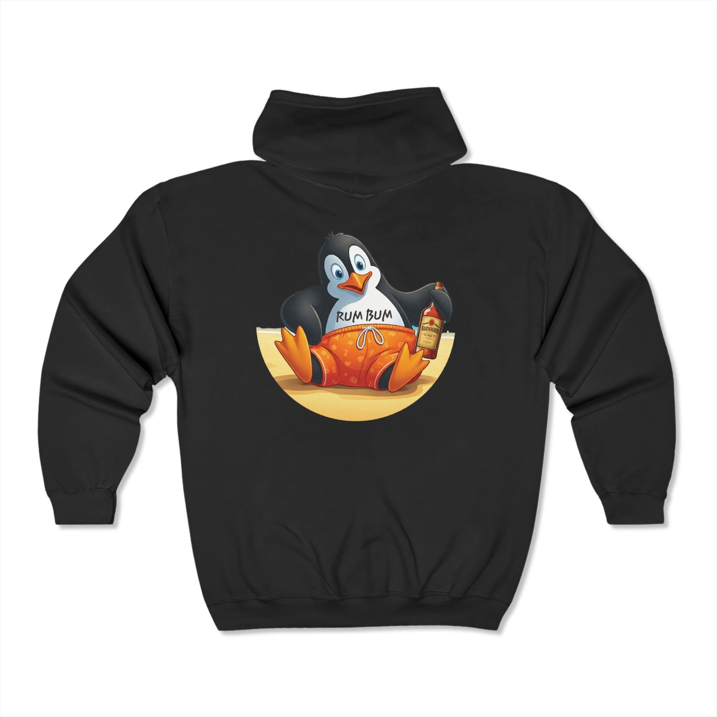Rum Bum Unisex Heavy Blend™ Full Zip Hooded Sweatshirt