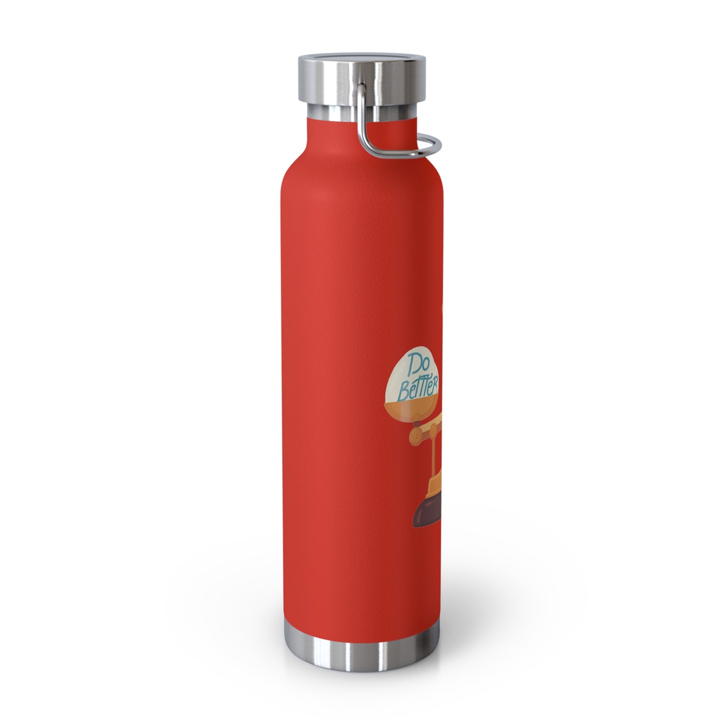 Do Better, Be Better Copper Vacuum Insulated Bottle, 22oz