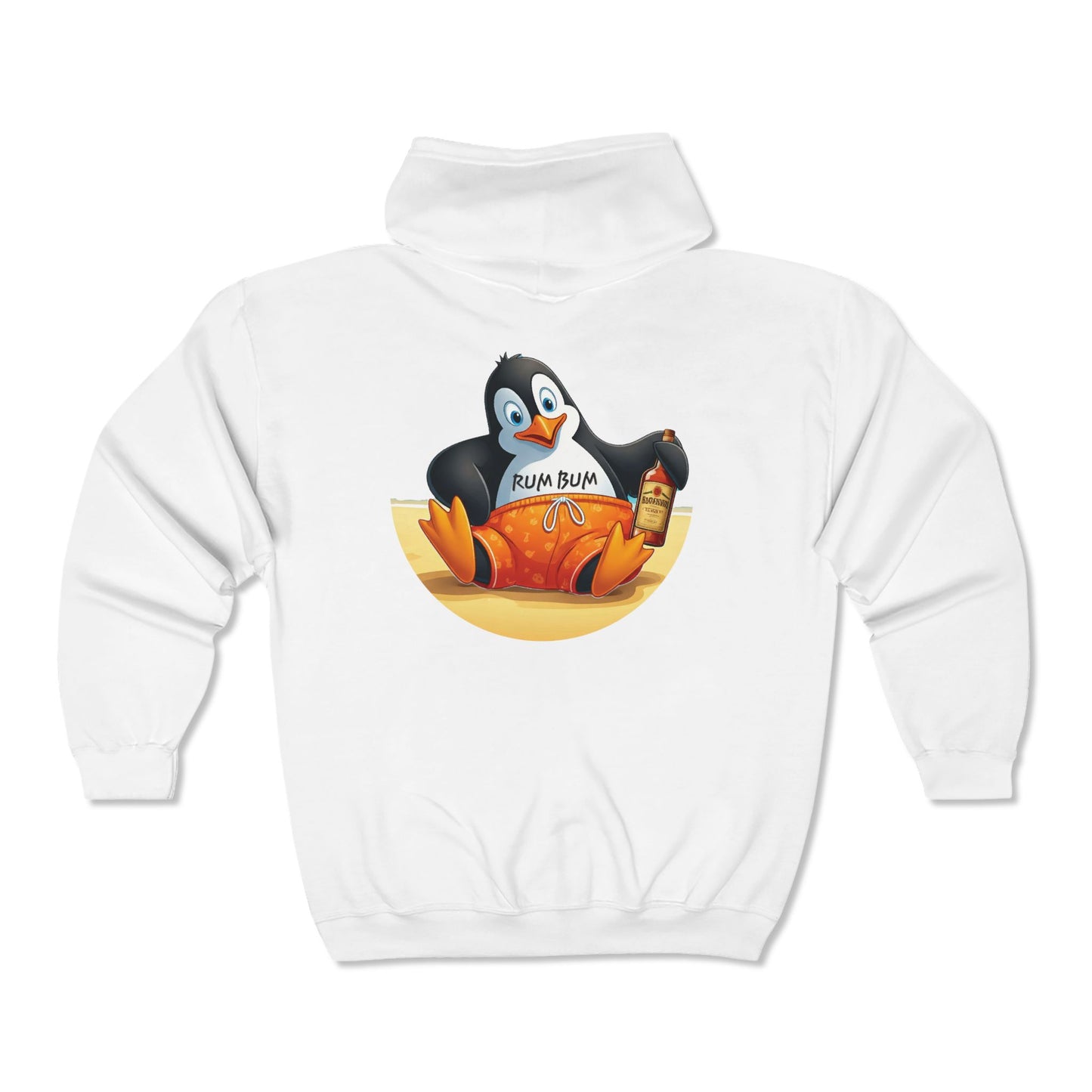Rum Bum Unisex Heavy Blend™ Full Zip Hooded Sweatshirt