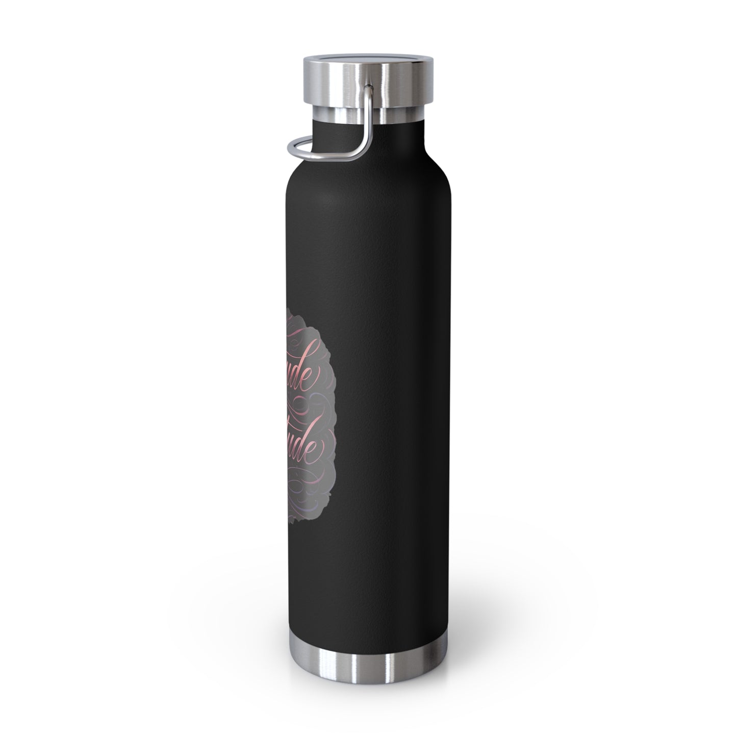 Attitude of Gratitude Copper Vacuum Insulated Bottle, 22oz