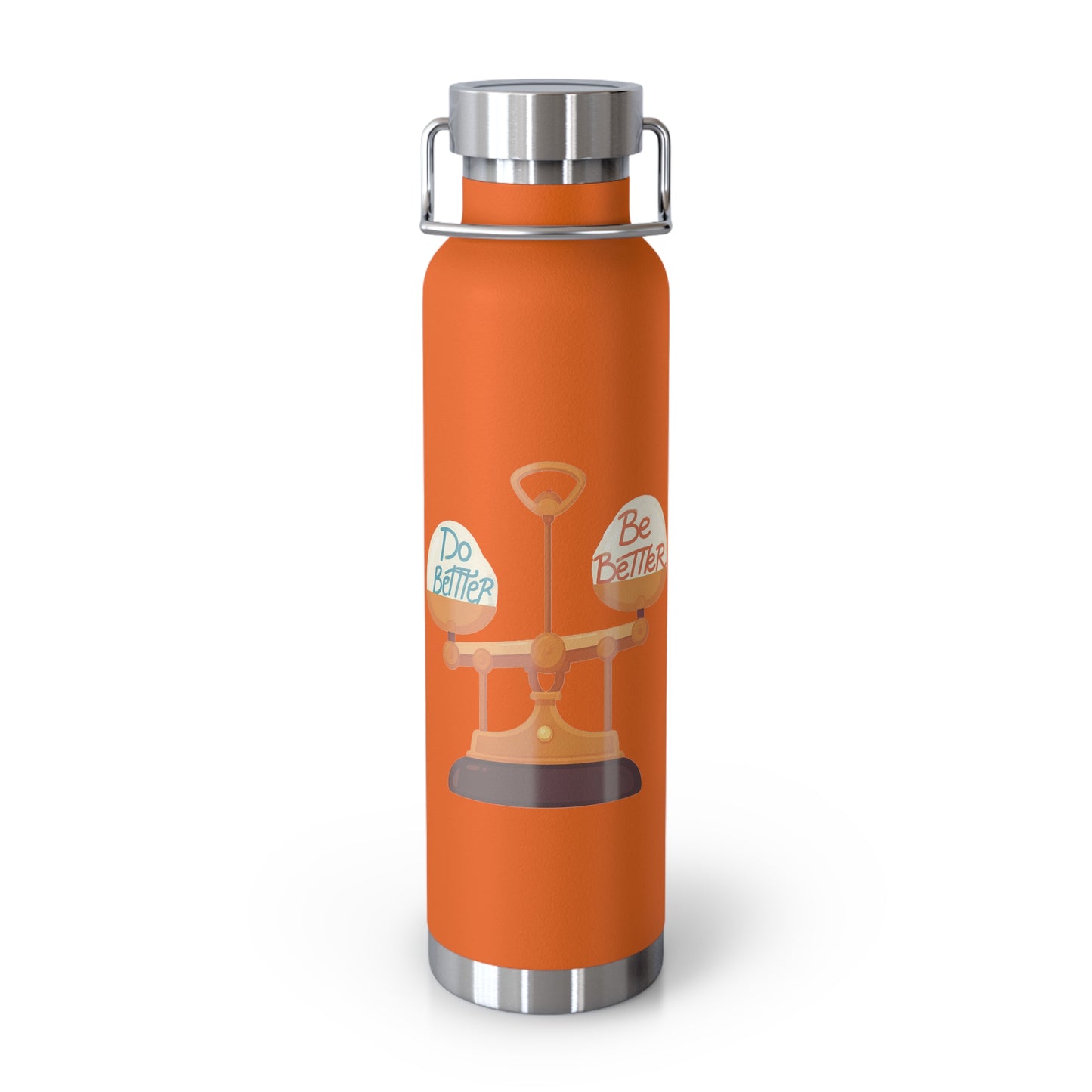 Do Better, Be Better Copper Vacuum Insulated Bottle, 22oz