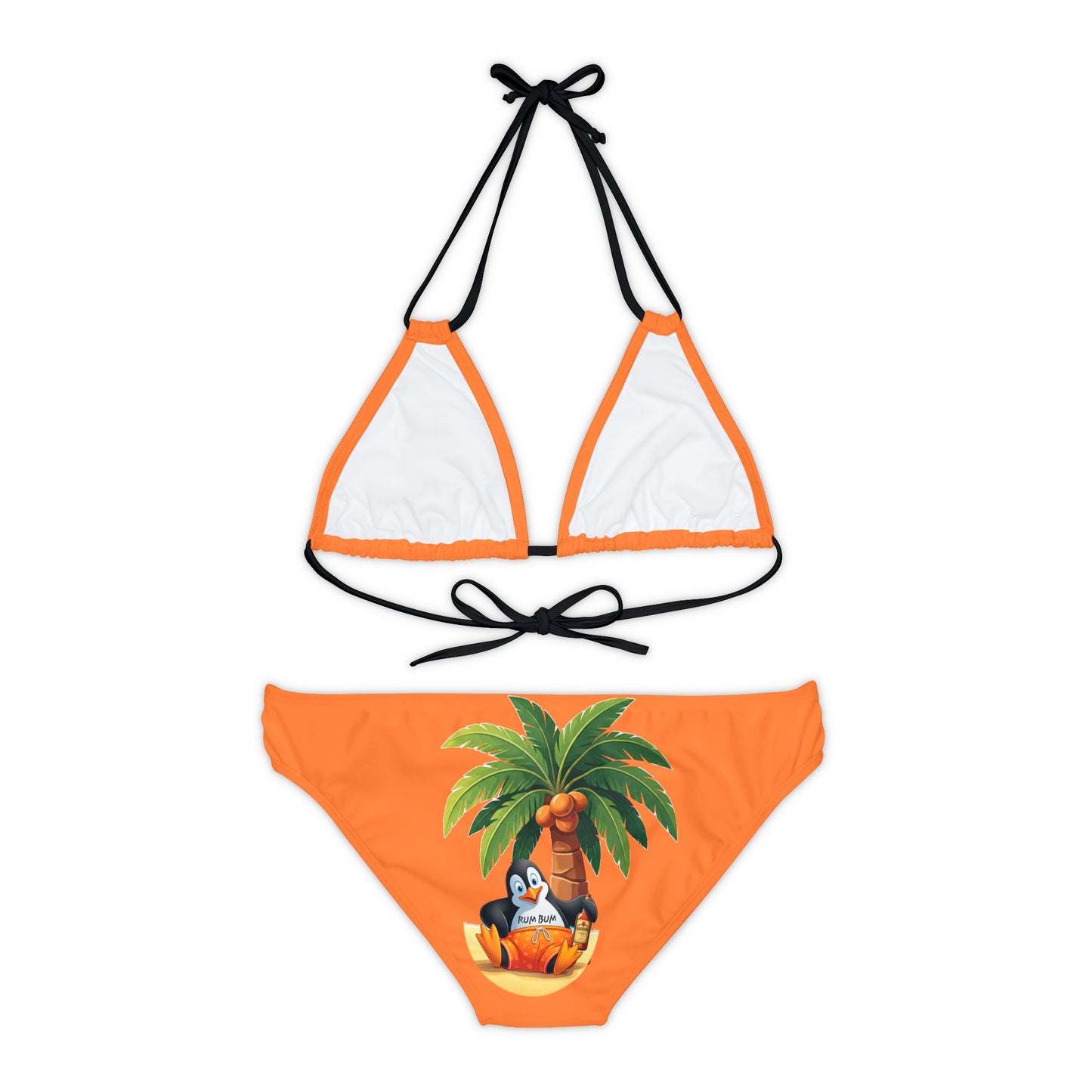 Rum Bum Strappy Bikini Set (AOP)
