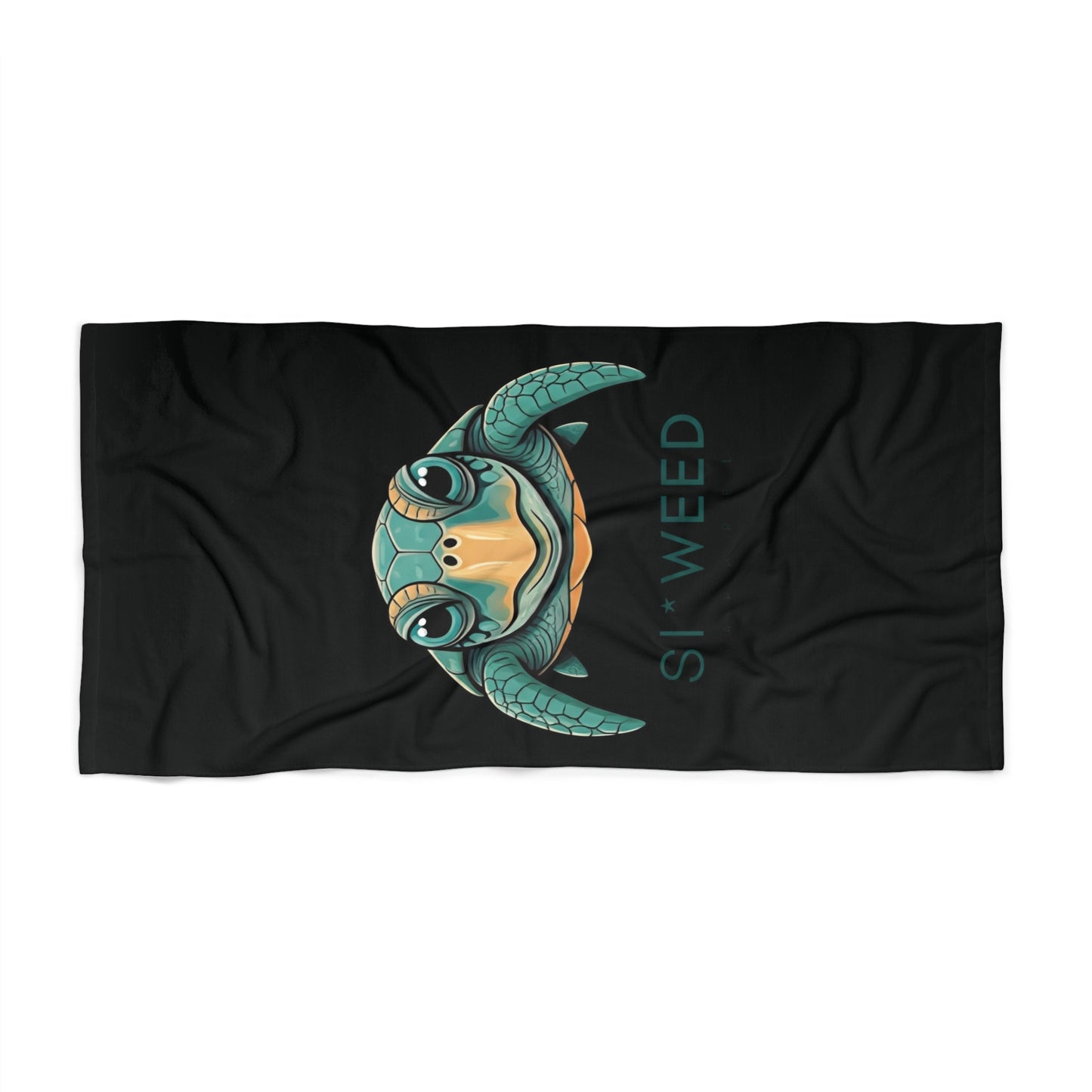 Si Weed Apparel Beach Towel