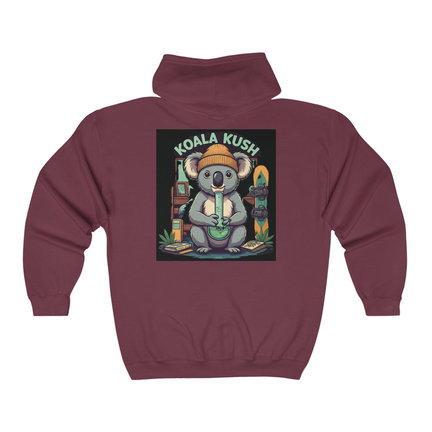 Koala Kush Unisex Heavy Blend™ Full Zip Hooded Sweatshirt