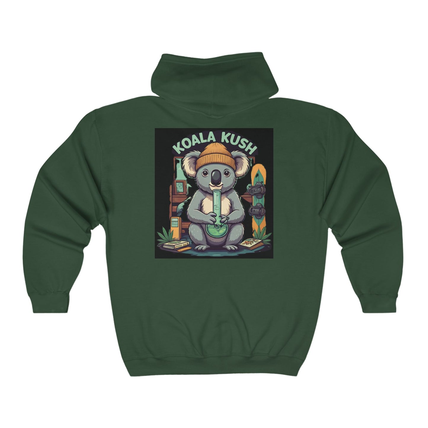 Koala Kush Unisex Heavy Blend™ Full Zip Hooded Sweatshirt