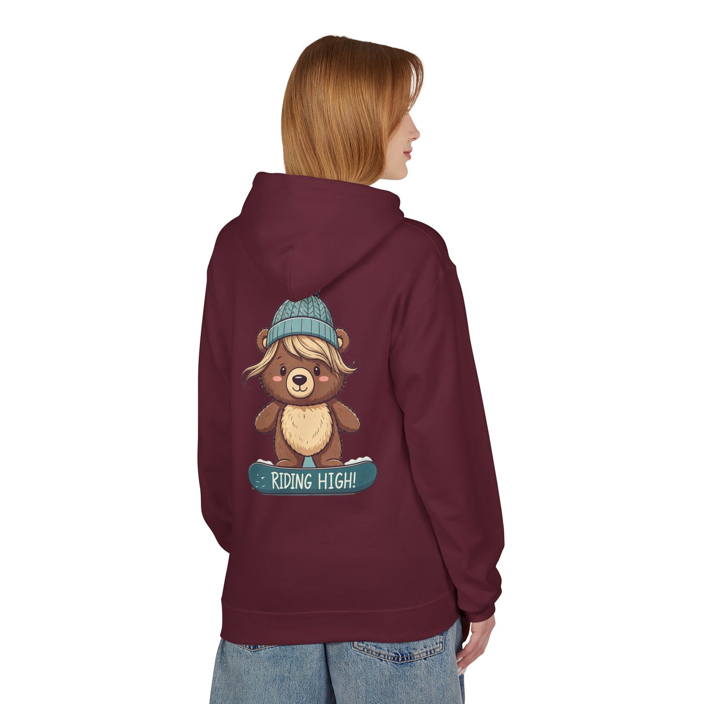 Riding High Lilly Bear Edition Unisex Midweight Softstyle Fleece Hoodie