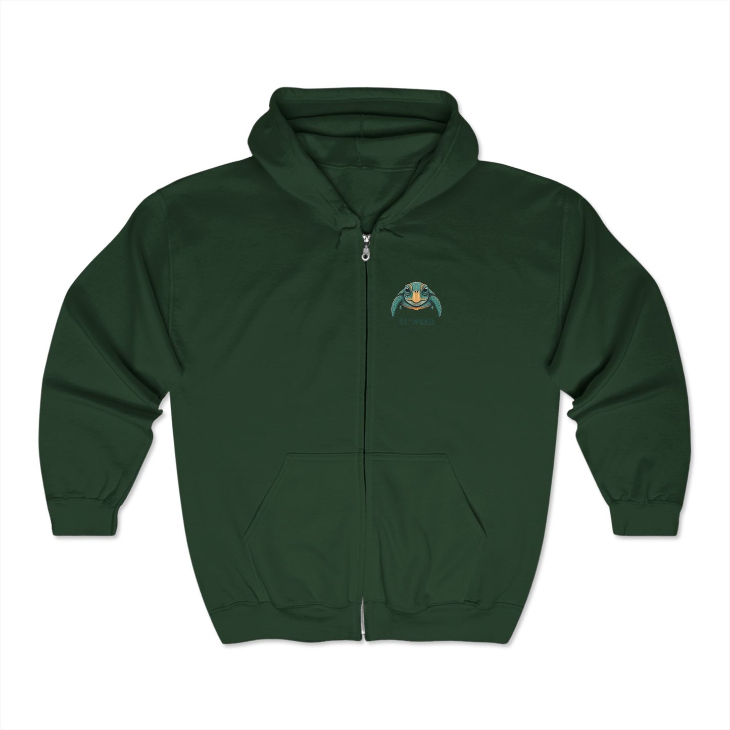 Si Weed Apparel Unisex Heavy Blend™ Full Zip Hooded Sweatshirt