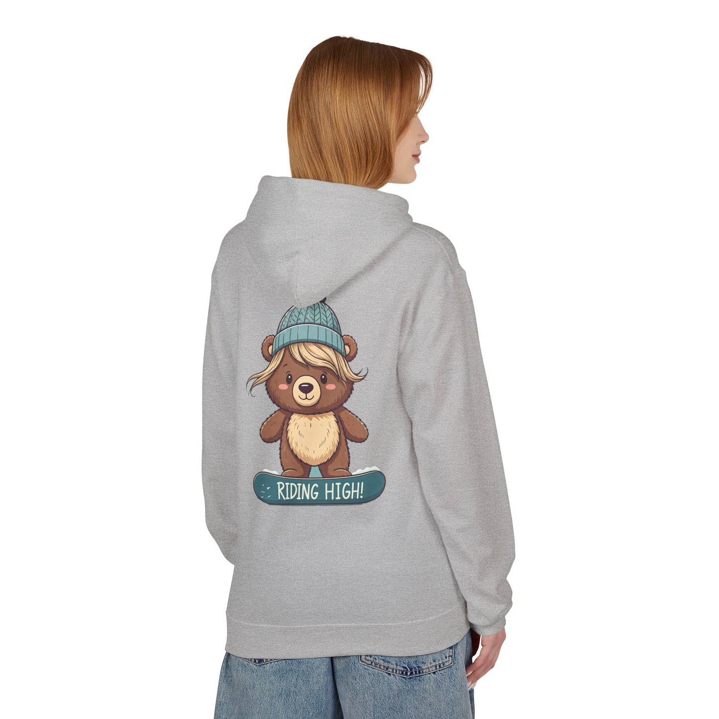 Riding High Lilly Bear Edition Unisex Midweight Softstyle Fleece Hoodie