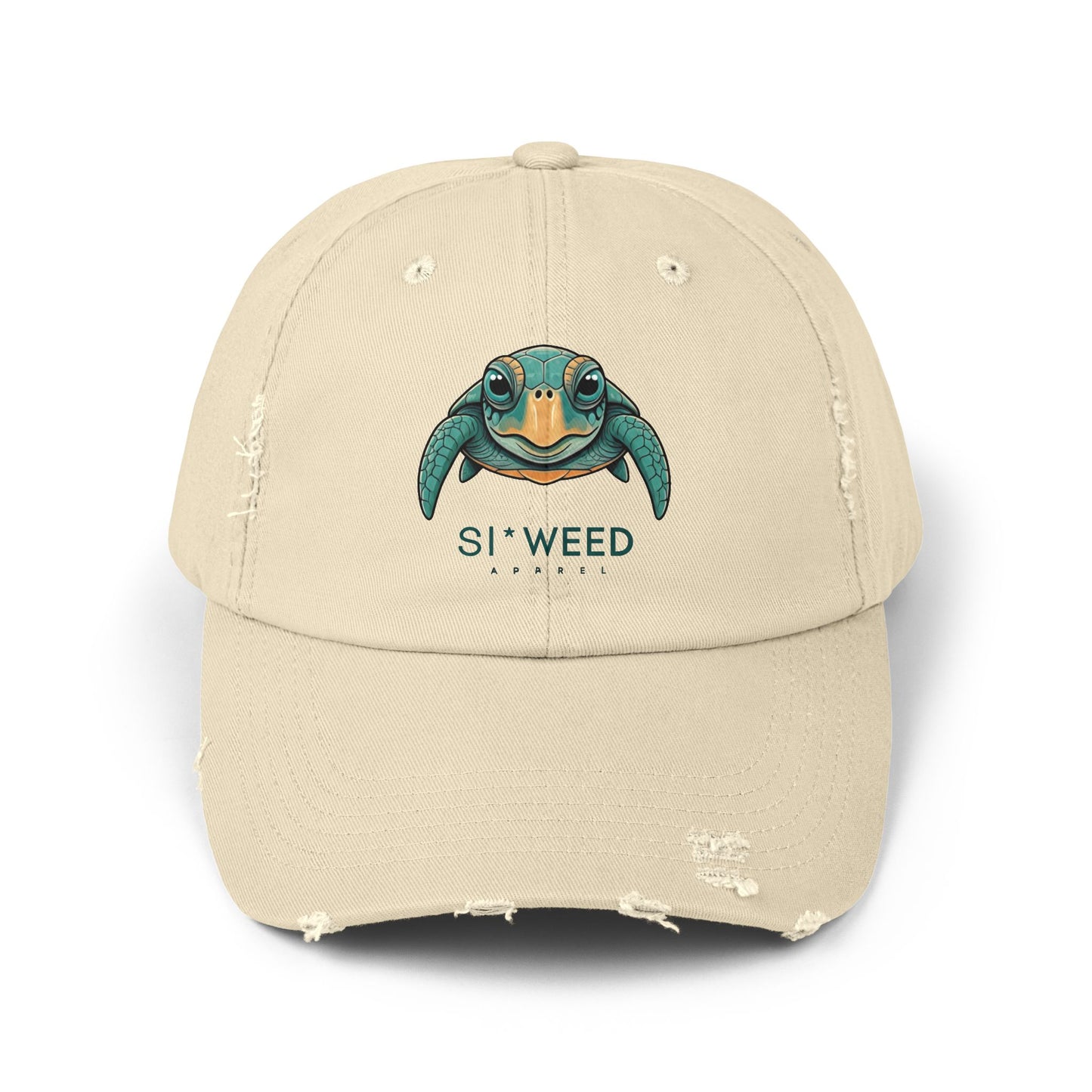 Si Weed Apparel Unisex Distressed Cap