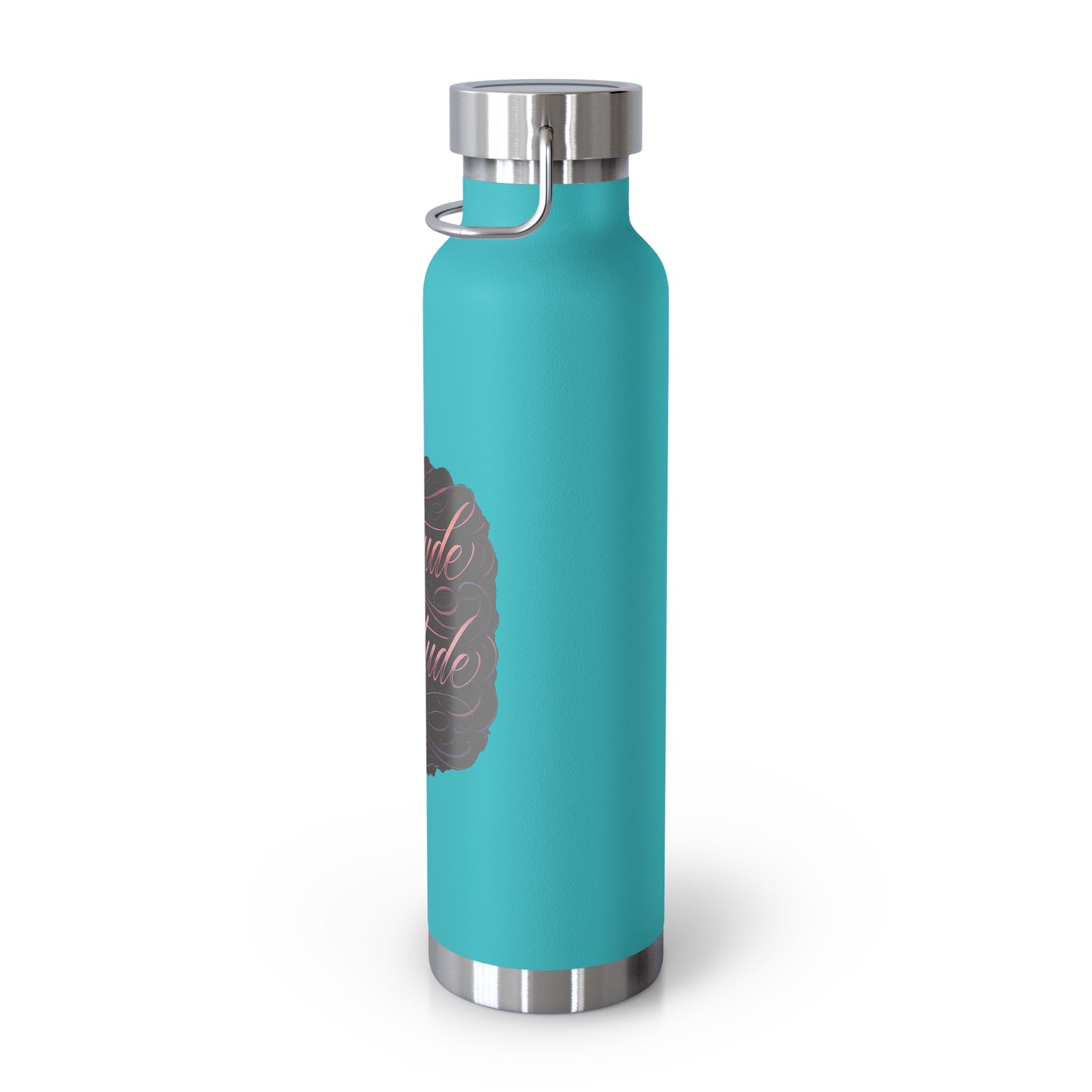 Attitude of Gratitude Copper Vacuum Insulated Bottle, 22oz