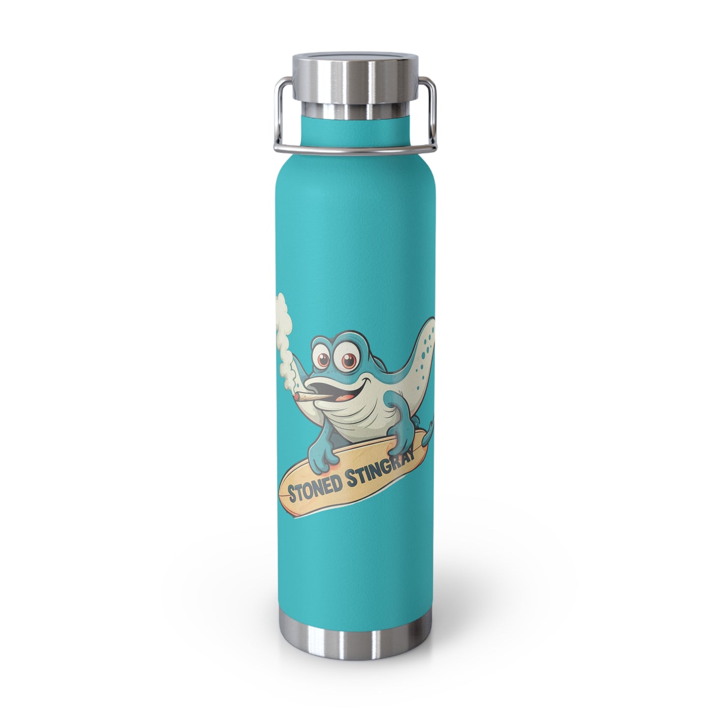 Stoned Stingray Copper Vacuum Insulated Bottle, 22oz
