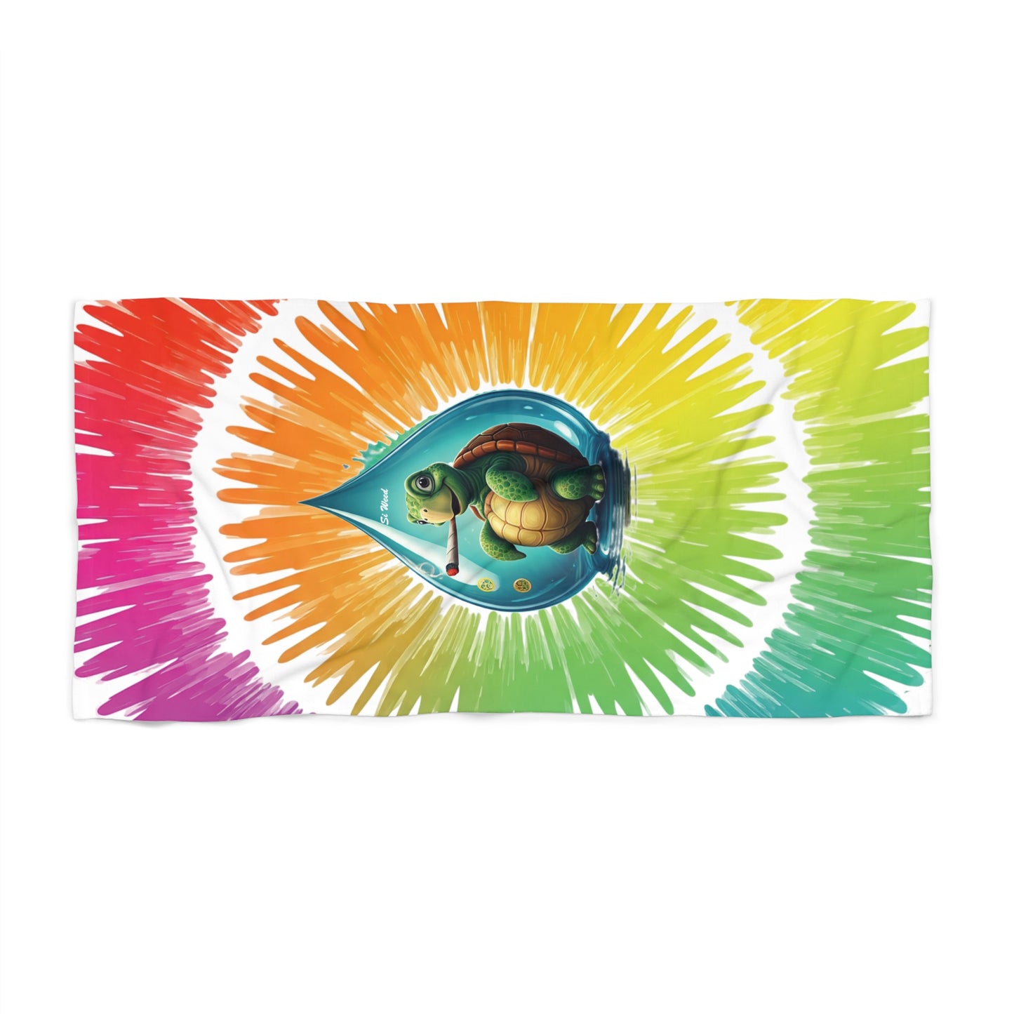 Tie Dye Turtle Beach Towel