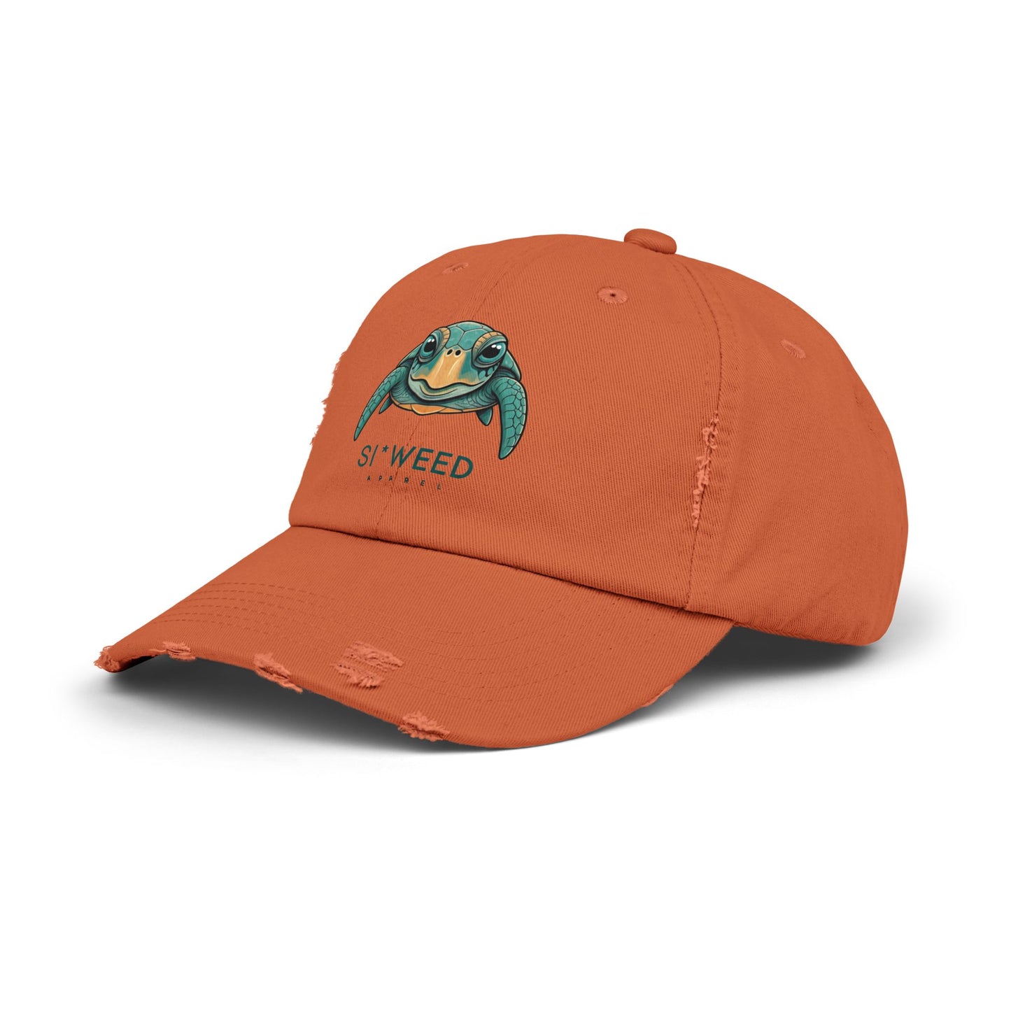 Si Weed Apparel Unisex Distressed Cap
