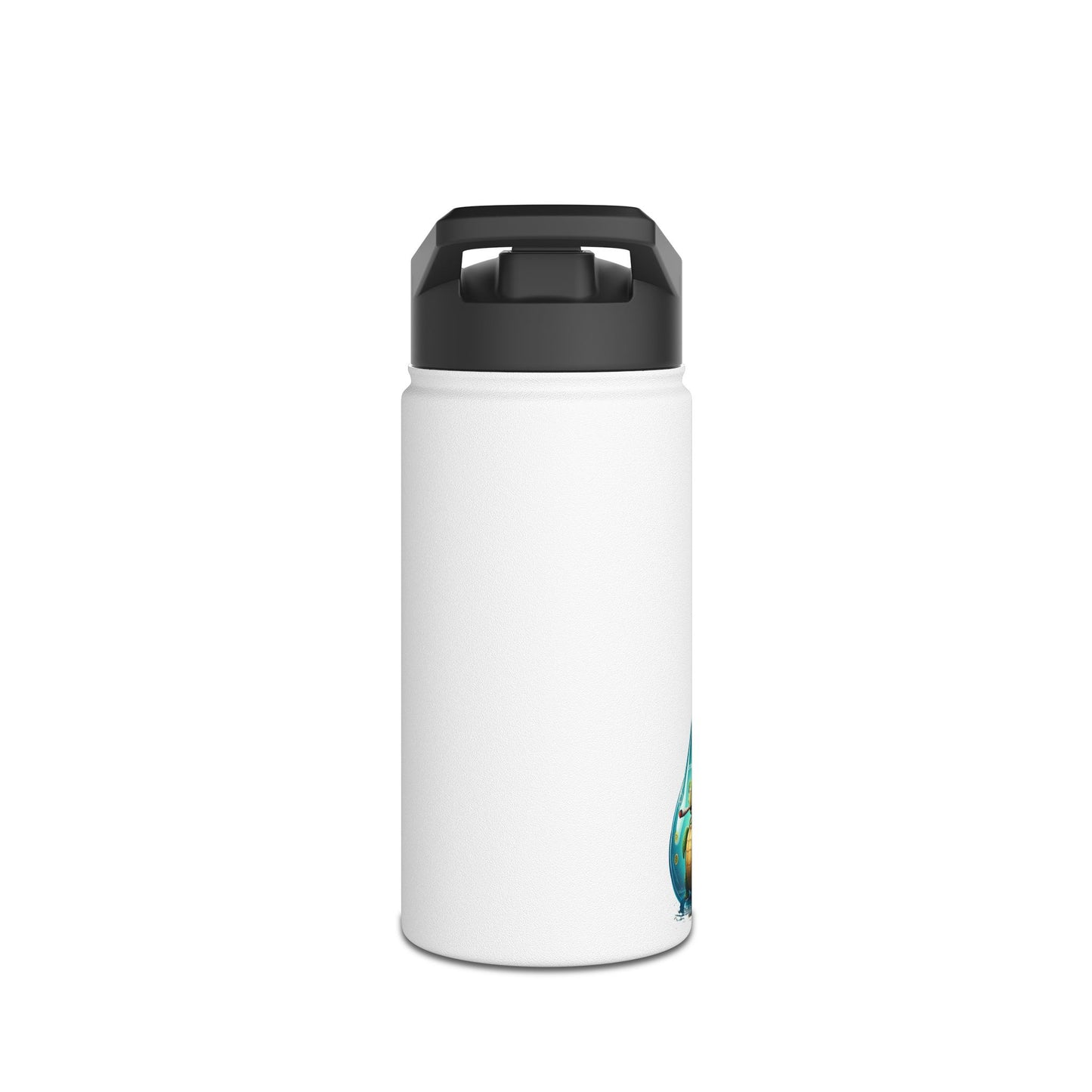 Riding High - Lilly Bear Edition Stainless Steel Water Bottle, Standard Lid