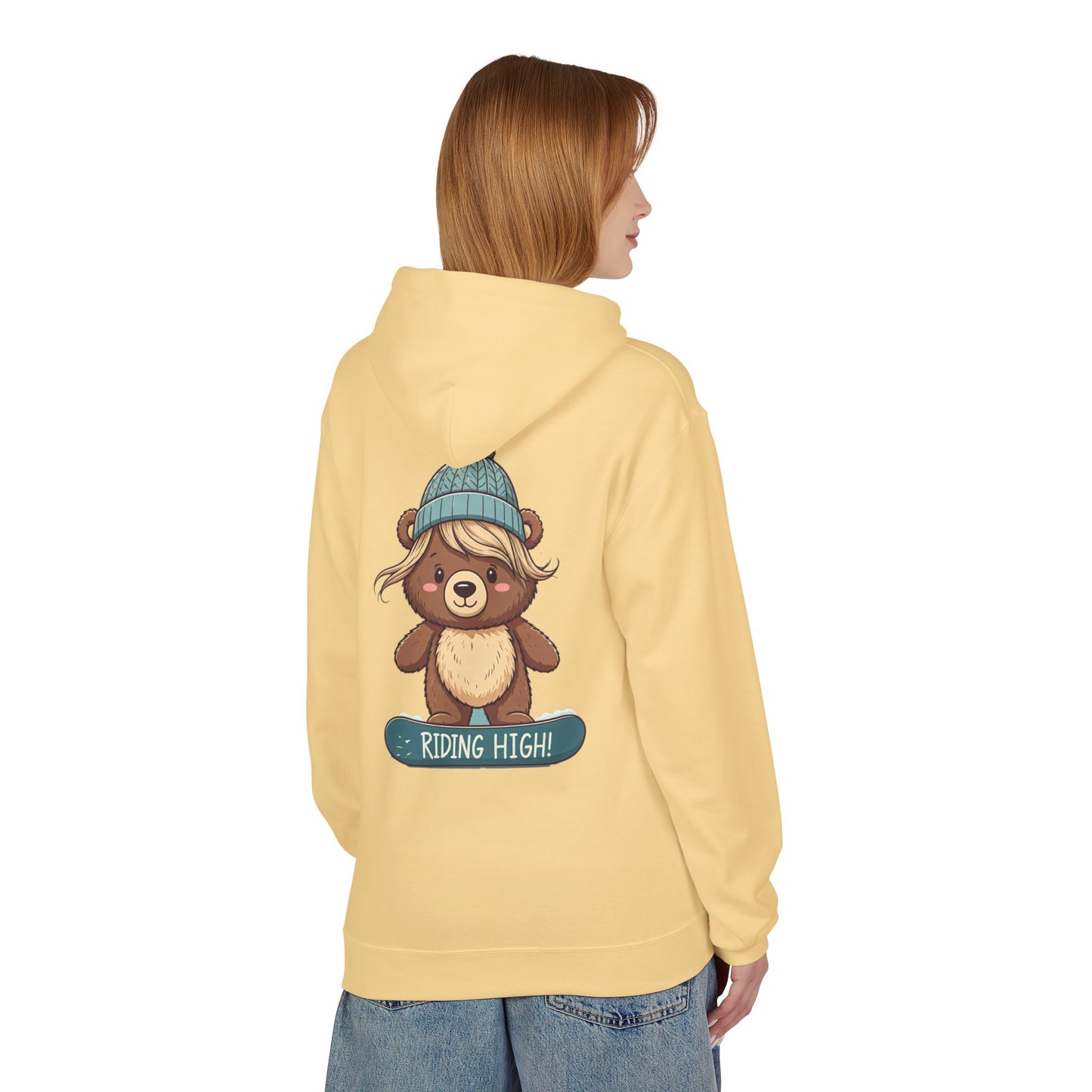 Riding High Lilly Bear Edition Unisex Midweight Softstyle Fleece Hoodie