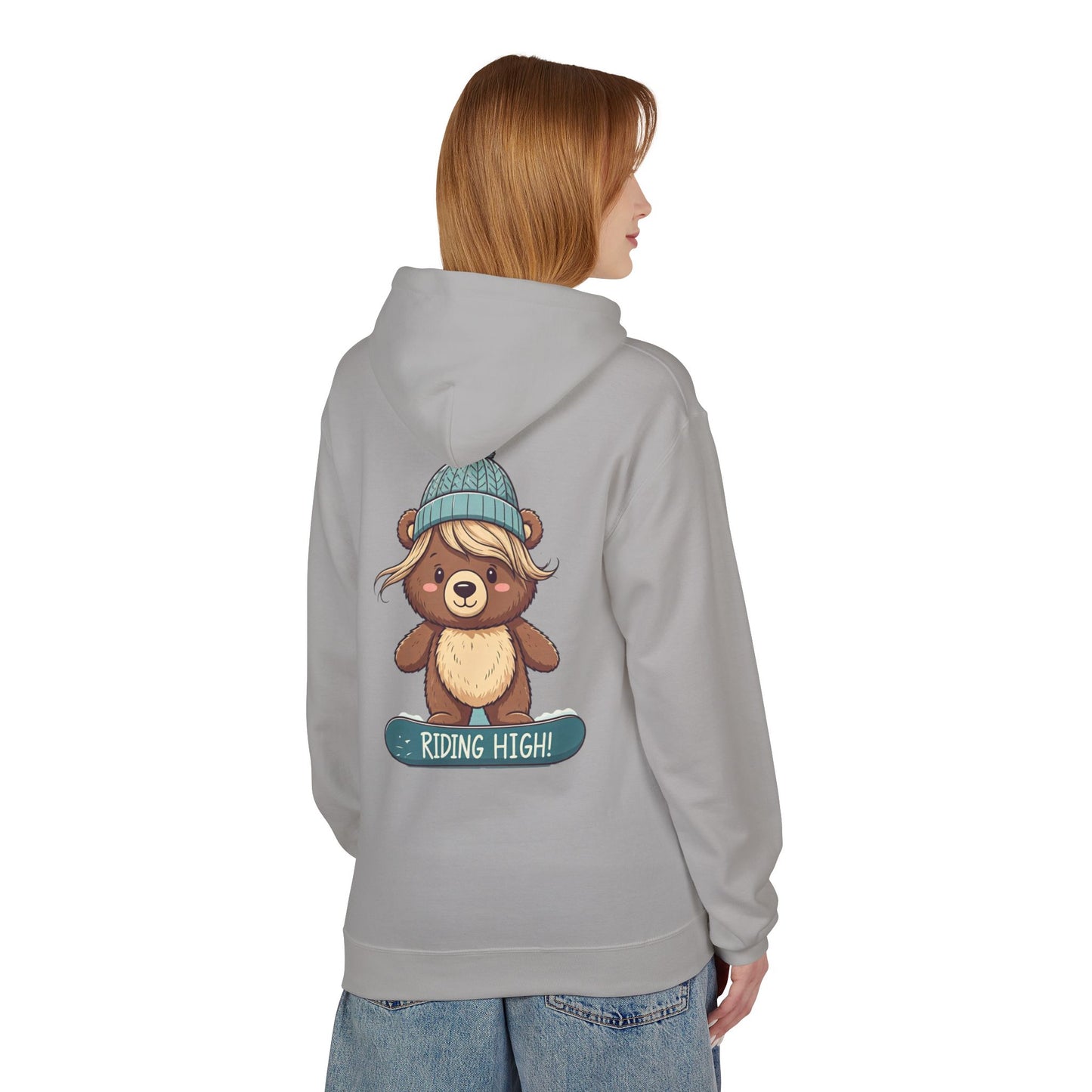 Riding High Lilly Bear Edition Unisex Midweight Softstyle Fleece Hoodie