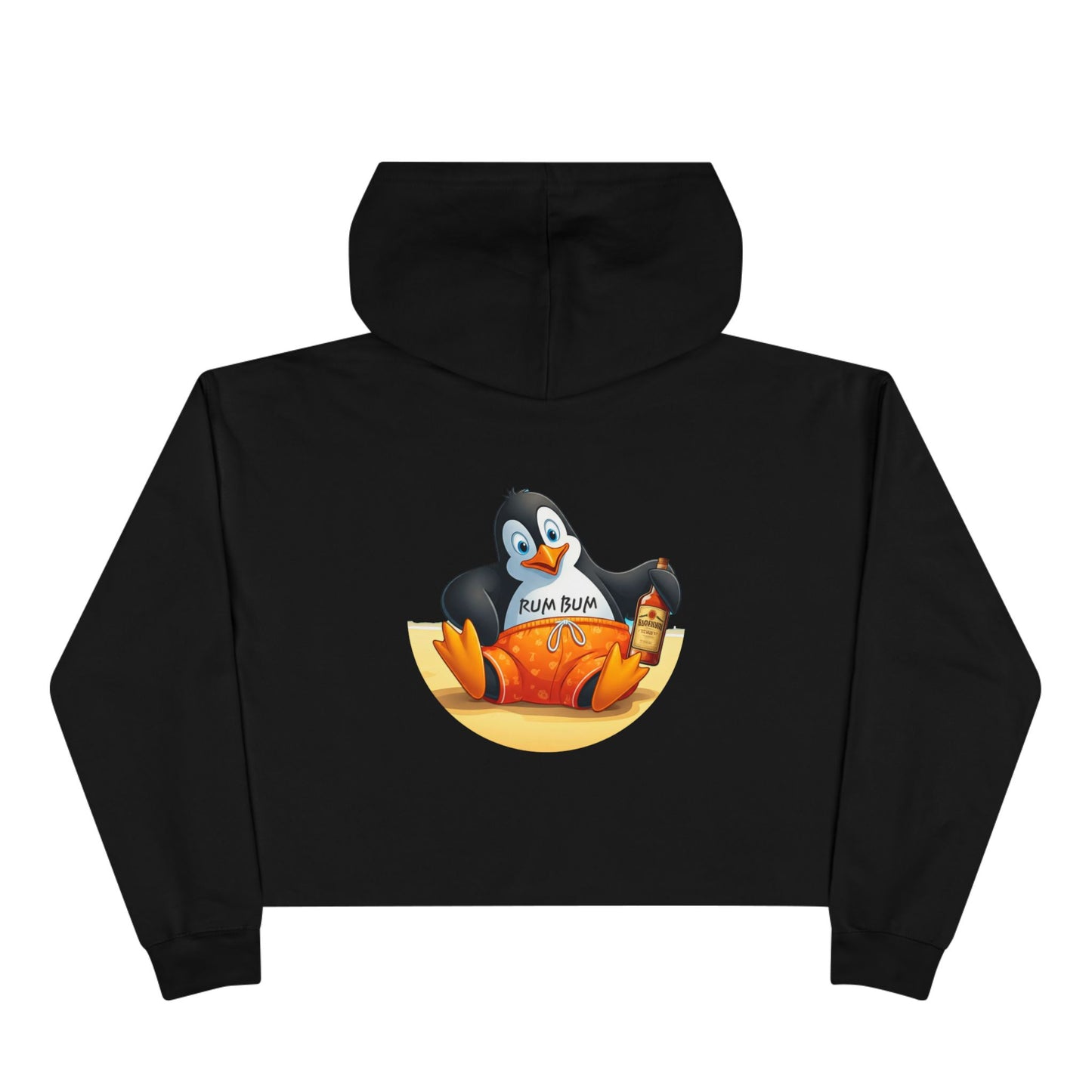 Rum Bum Crop Hoodie