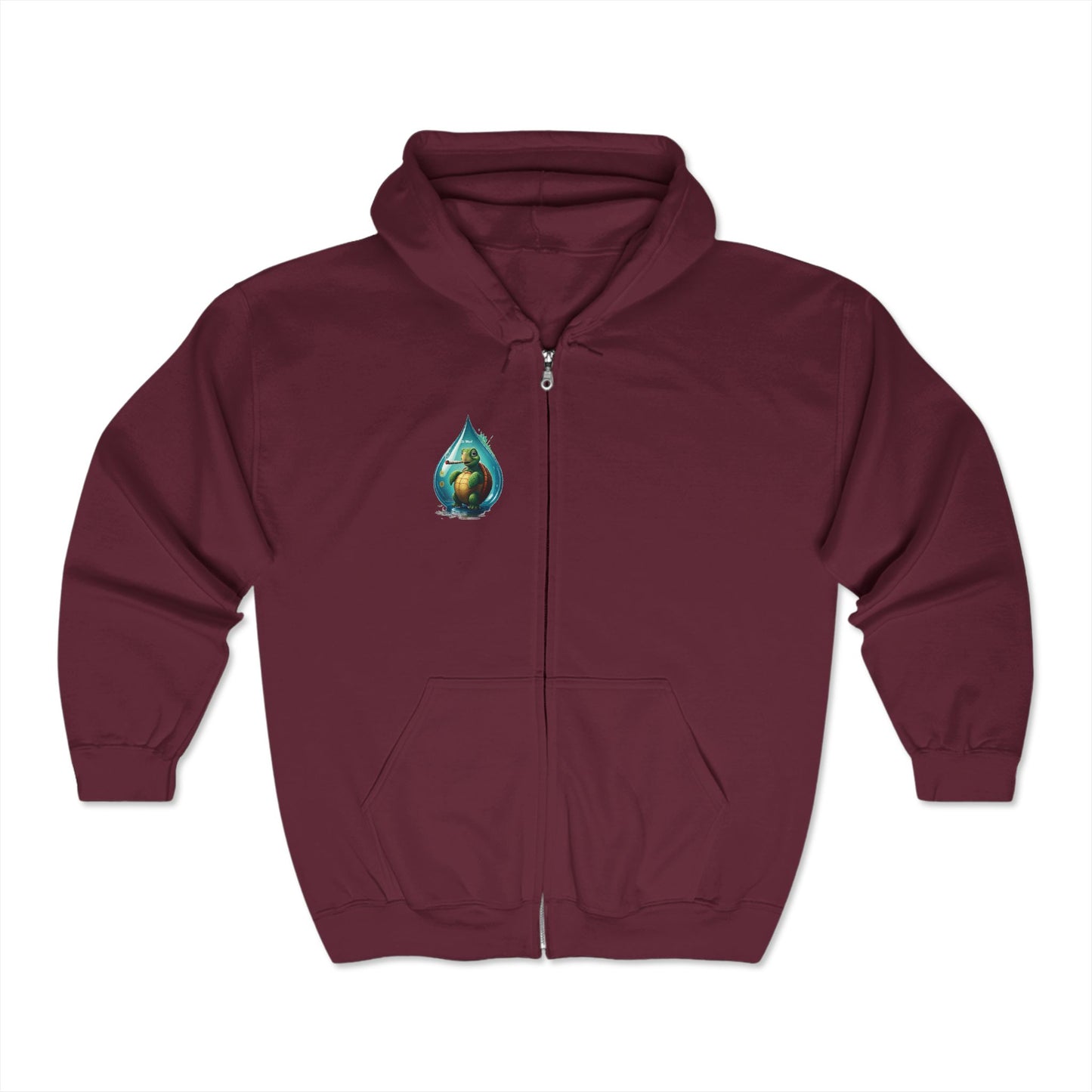 Si Weed Winter Edition Unisex Heavy Blend™ Full Zip Hooded Sweatshirt