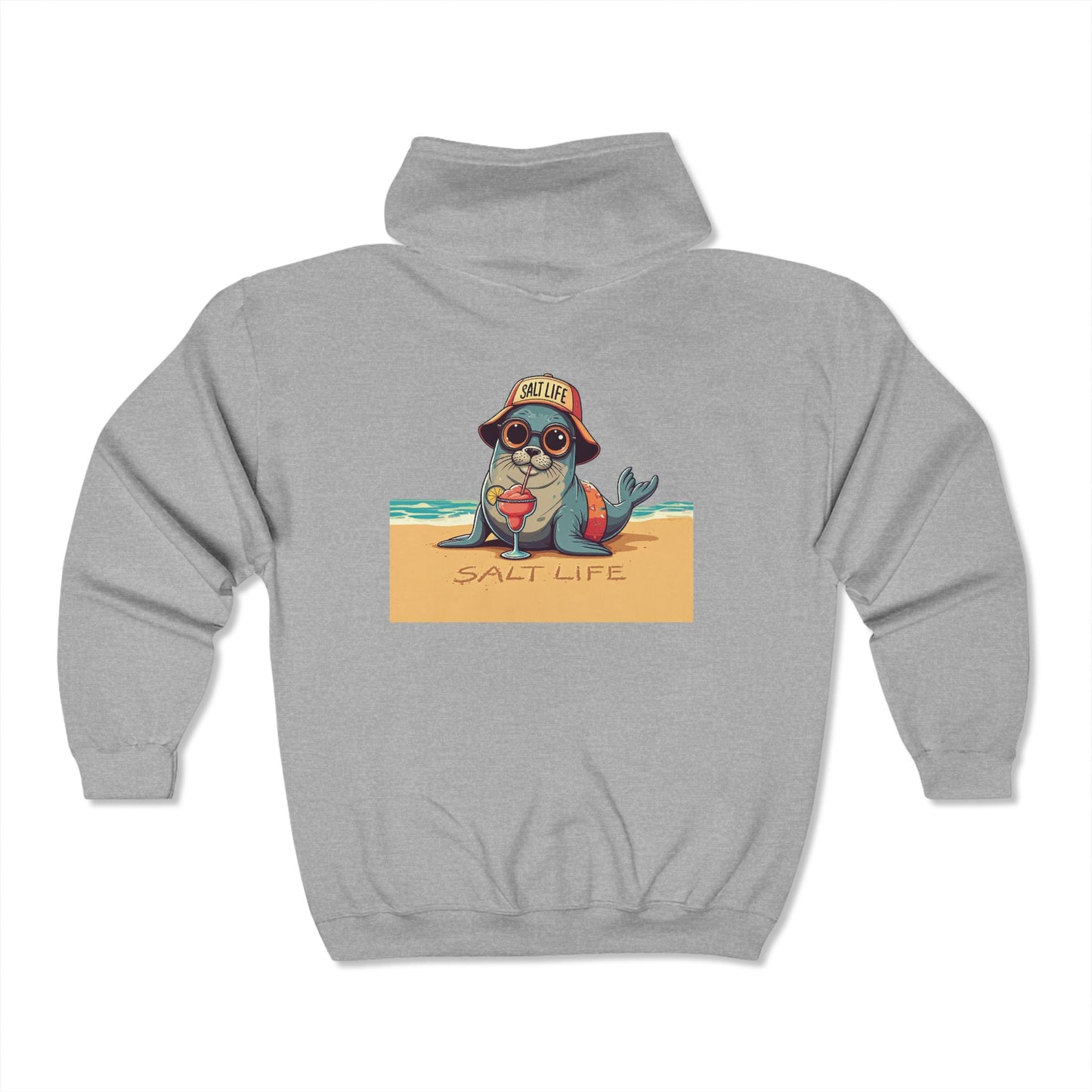 Salt Life Unisex Heavy Blend™ Full Zip Hooded Sweatshirt